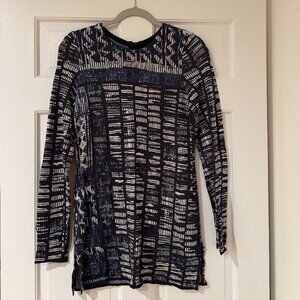 NIC+ZOE Colored Streak Top -- Small